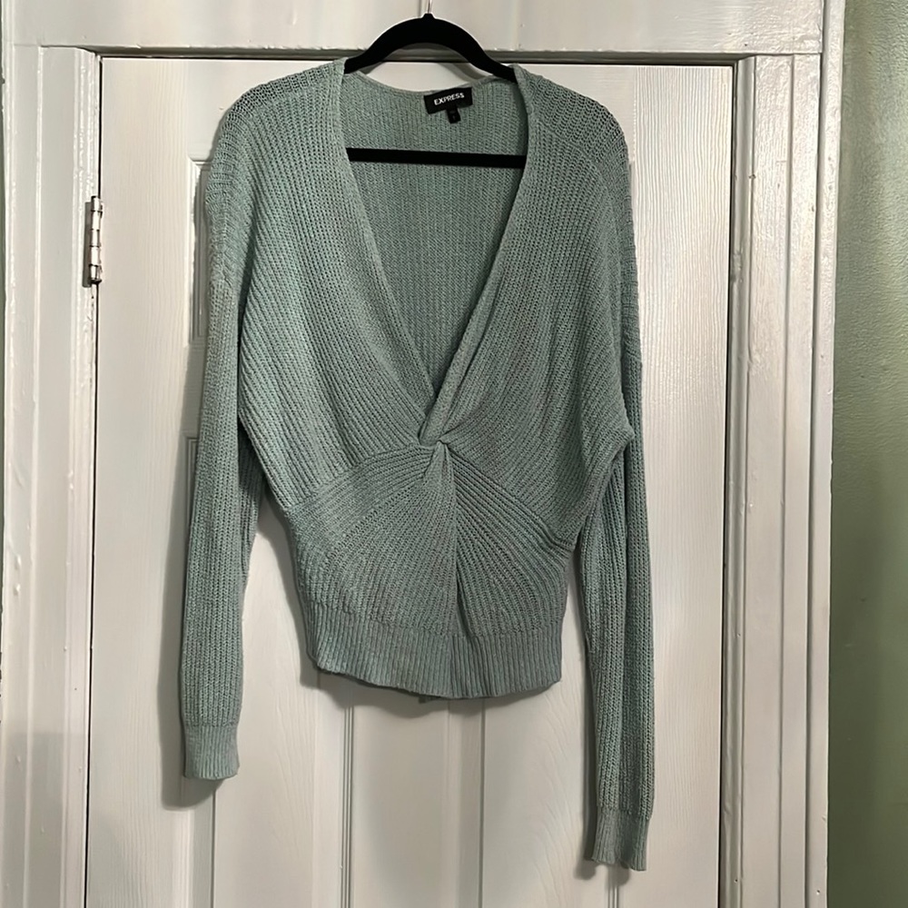 Knot front Sweater